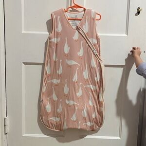 Copper Pearl Sleep Sack with Goose Print - Goosie